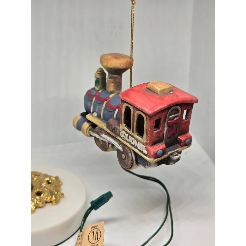 Lionel Collector's Lighted Locomotive Christmas Ornament - Porcelain 1st Edition